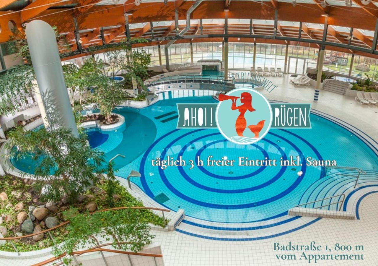 Das Appartement Inselliebe Ruegen Inkl Sauna Und 3H Taeglich Eintritt Ahoi Schwimmbad Sellin  Exterior foto